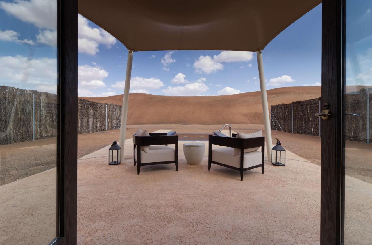 Al Badayer Retreat By Sharjah Collection Hotel Margham Exterior photo The view from a suite at the Al Maha Desert Resort