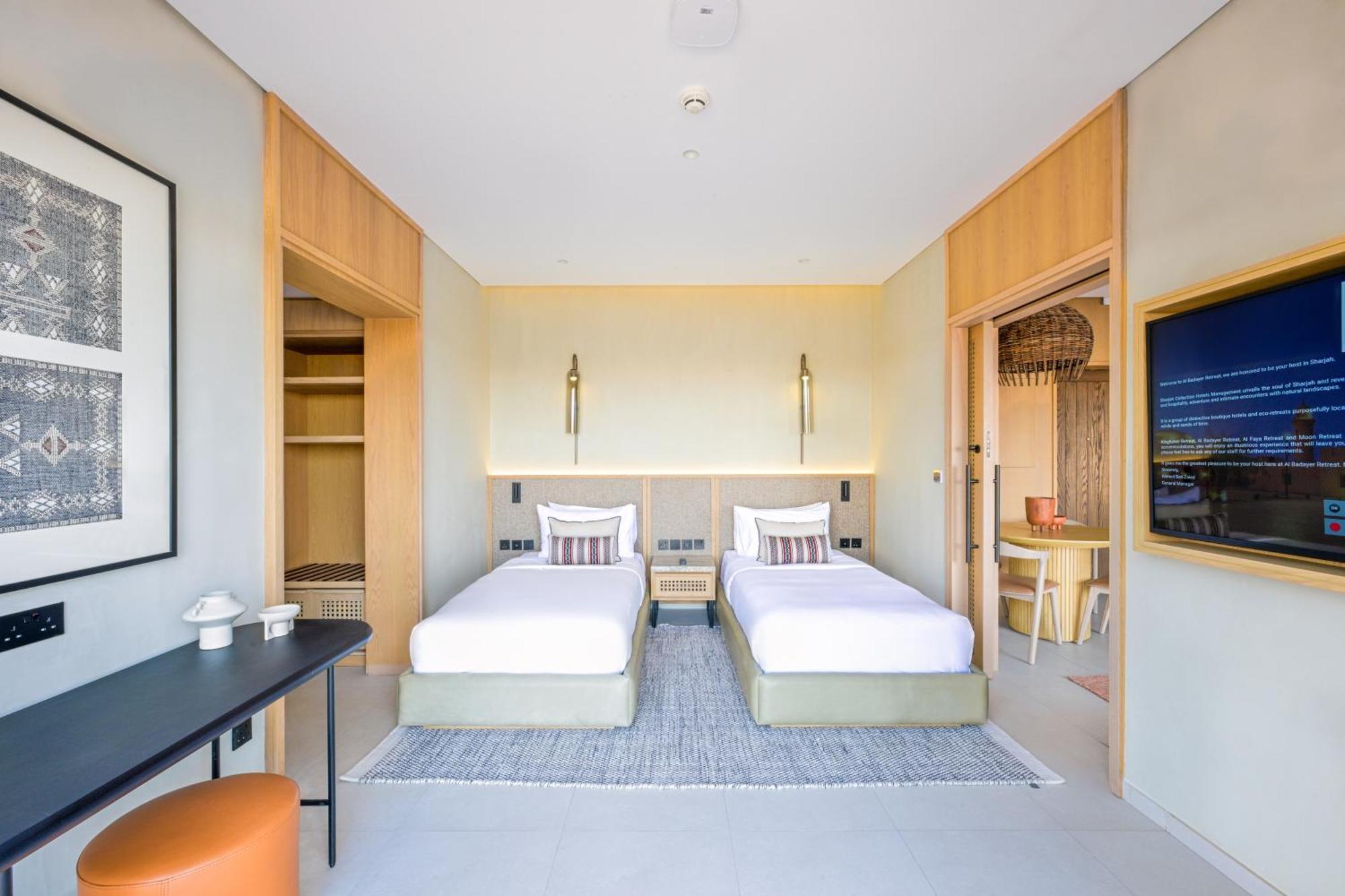 Al Badayer Retreat By Sharjah Collection Hotel Margham Exterior photo Deluxe Room